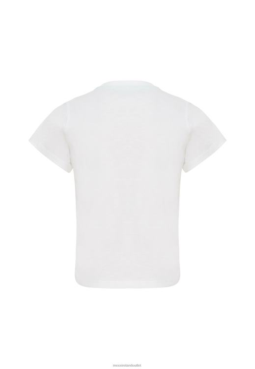 Mexx T-shirt Artwork Short Sleeve Off White Beige 0T44H902 Boys