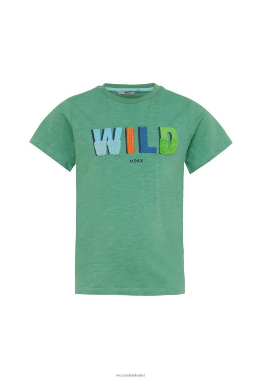 Mexx T-shirt Artwork Short Sleeve Vintage Green 0T44H891 Boys