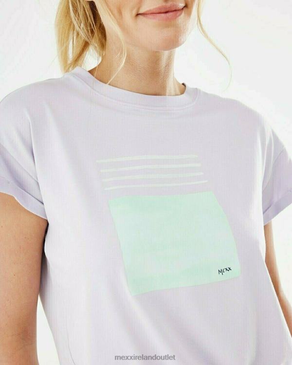 Mexx T-shirt Lilac Purple 0T44H174 Women