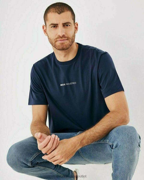 Mexx T-shirt Navy Blue 0T44H617 Men