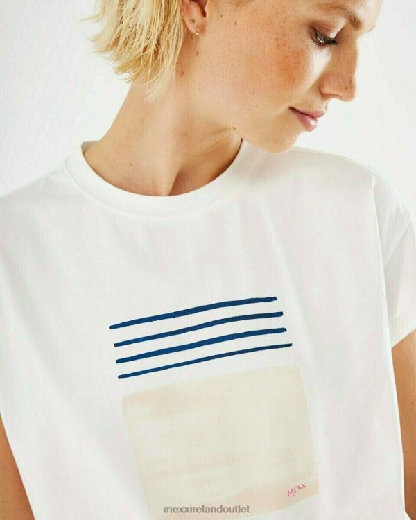 Mexx T-shirt Off White 0T44H172 Women