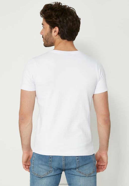 Mexx T-shirt SS v-neck 2-Pack White 0T44H541 Men