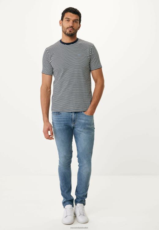 Mexx T-shirt Striped Navy Blue 0T44H519 Men
