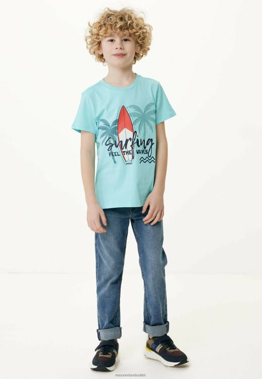 Mexx T-shirt With Artwork Blue Cotton 0T44H879 Boys