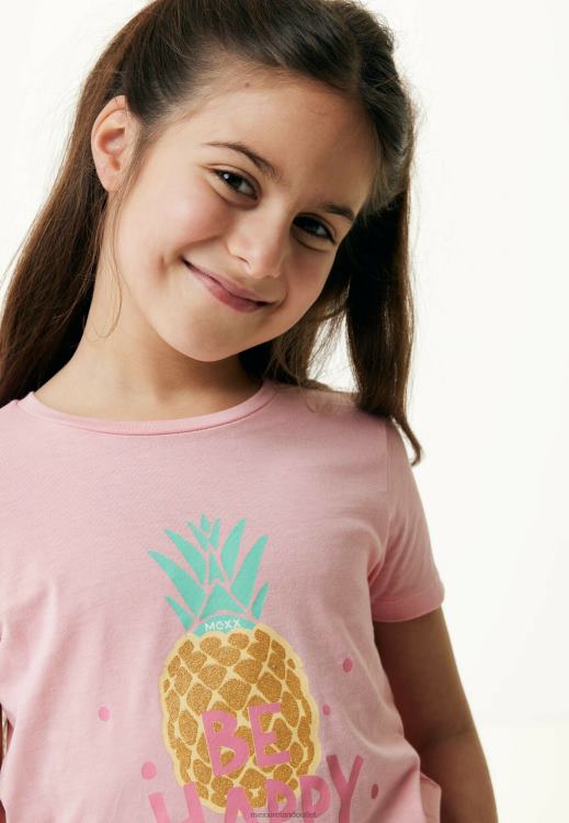 Mexx T-shirt With Artwork Fresh Pink Cotton 0T44H748 Girls