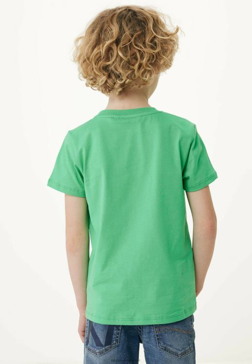 Mexx T-shirt With Artwork Green Cotton 0T44H880 Boys