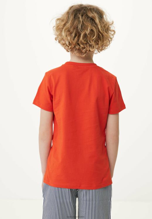 Mexx T-shirt With Artwork Red Cotton 0T44H877 Boys