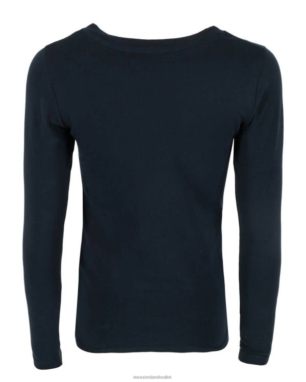 Mexx T-shirt logo carrier in glitter Navy Blue 0T44H823 Girls