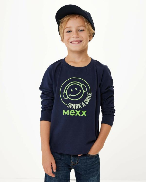 Mexx T-shirt with artwork Navy Blue 0T44H957 Boys