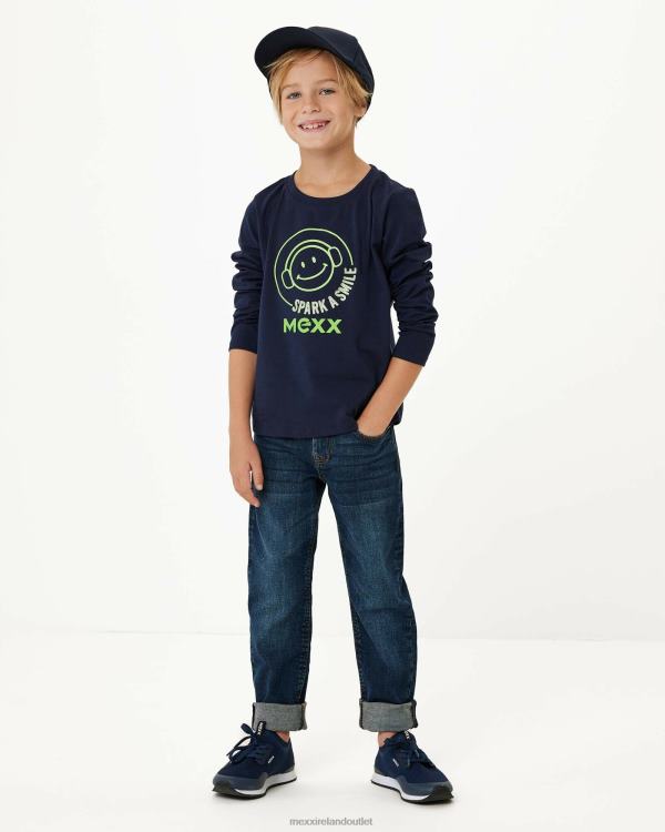 Mexx T-shirt with artwork Navy Blue 0T44H957 Boys