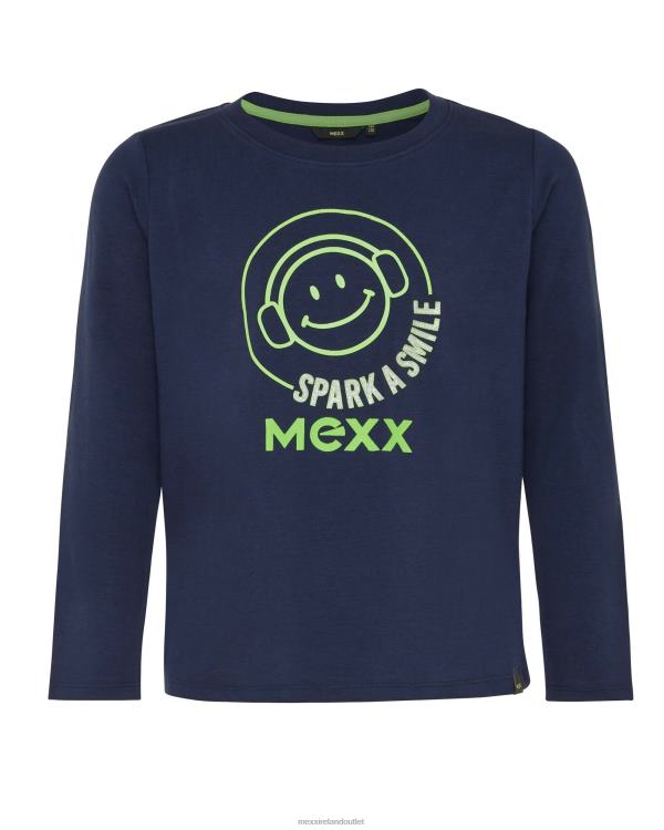 Mexx T-shirt with artwork Navy Blue 0T44H957 Boys