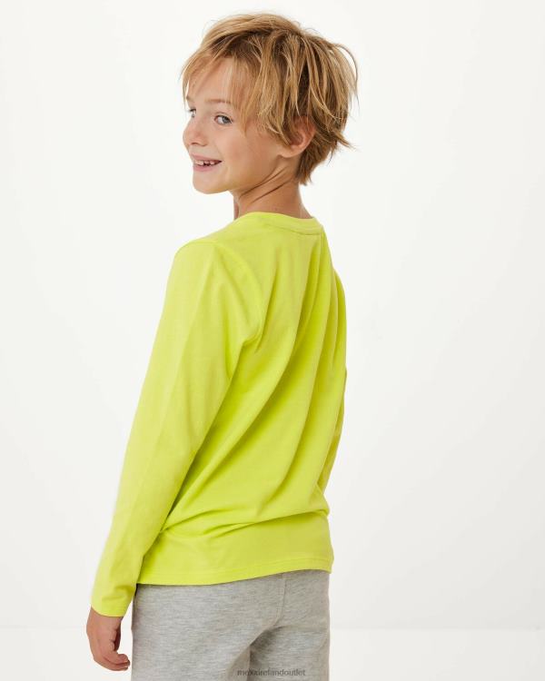 Mexx T-shirt with artwork Neon Yellow 0T44H956 Boys