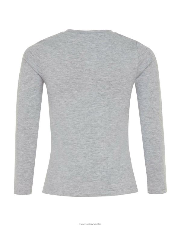 Mexx T-shirt with sequins artwork Melee Grey 0T44H839 Girls