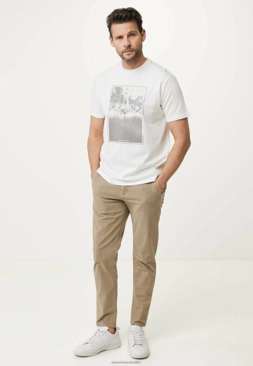 Mexx Tapered Chino Pants Khaki Green 0T44H484 Men