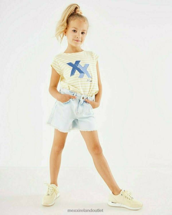 Mexx Tina Denim Shorts light Stone Blue 0T44H797 Girls