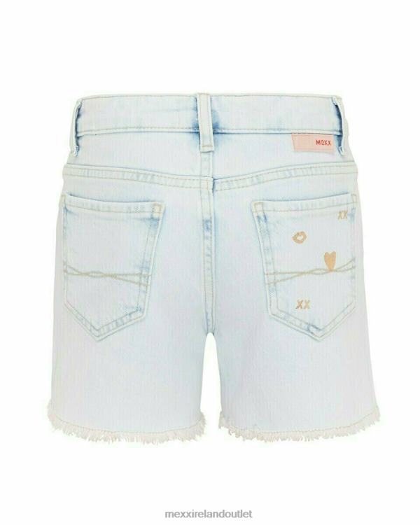 Mexx Tina Denim Shorts light Stone Blue 0T44H797 Girls