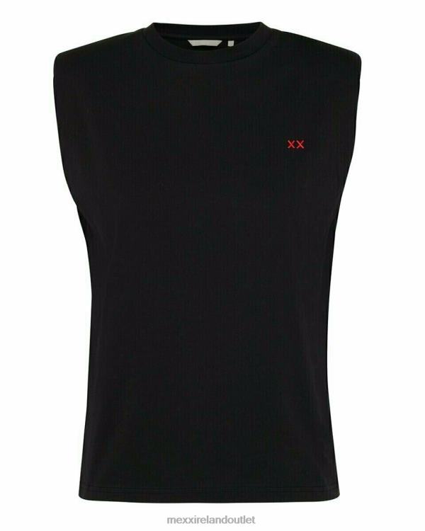 Mexx Top Shoulderpad Black Schwarz 0T44H211 Women