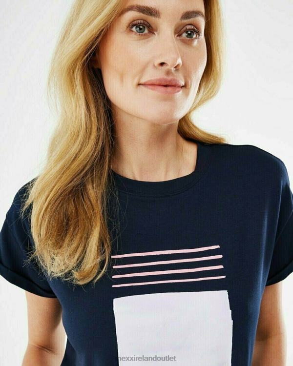 Mexx Tshirt Navy Blue 0T44H164 Women