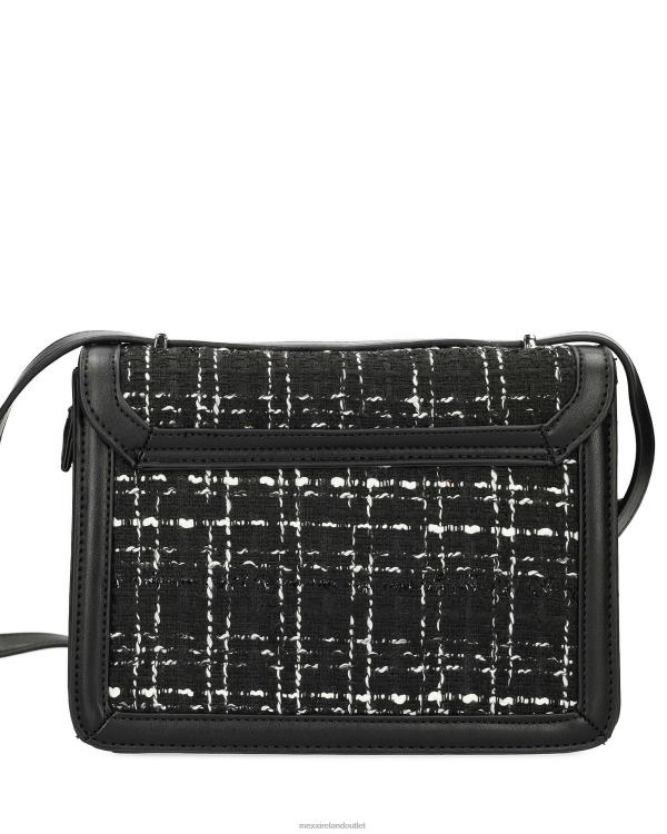 Mexx Tweed flapover bag Black 0T44H426 Women