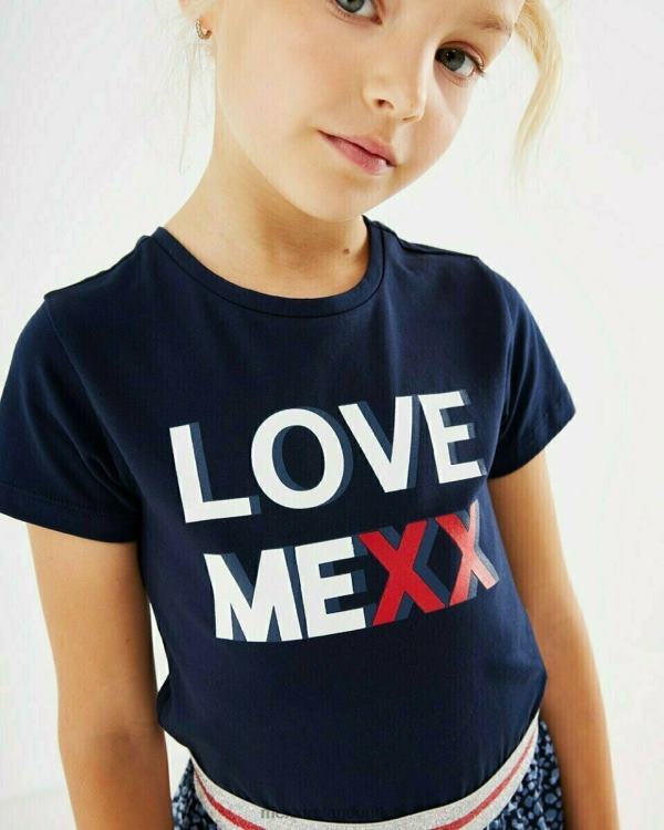 Mexx Two in one dress Navy Blue 0T44H843 Girls