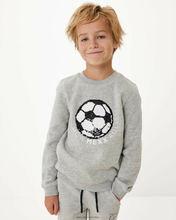 Mexx Two way sequince crewneck Melee Grey 0T44H965 Boys