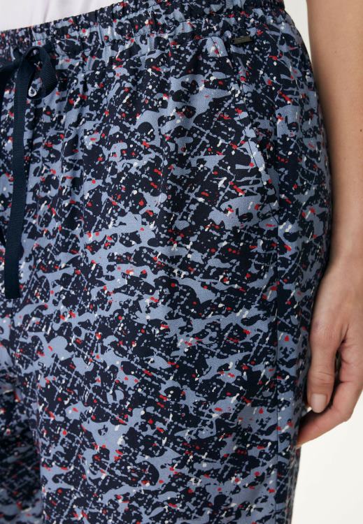 Mexx Wide Leg Pants Blue 0T44H122 Women