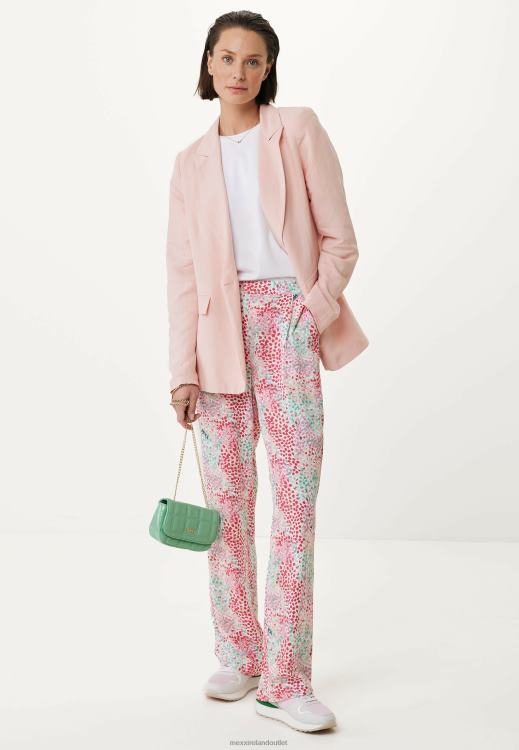 Mexx Wide Leg Pants Pink 0T44H23 Women
