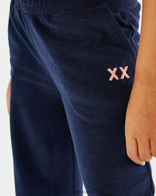 Mexx Wide toweling pants Navy Blue 0T44H861 Girls
