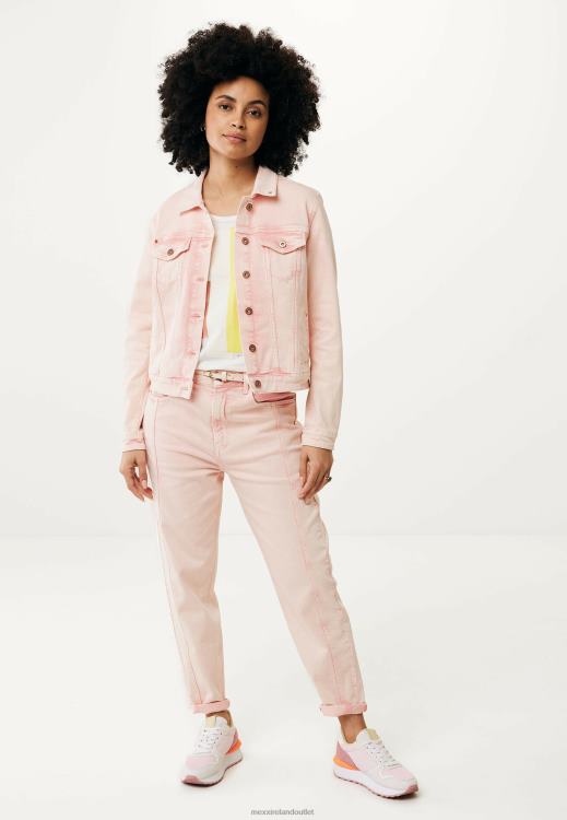 Mexx Xenia Mid Waist Jeans Pink 0T44H92 Women