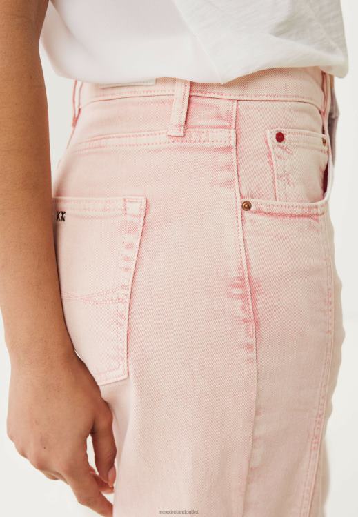 Mexx Xenia Mid Waist Jeans Pink 0T44H92 Women
