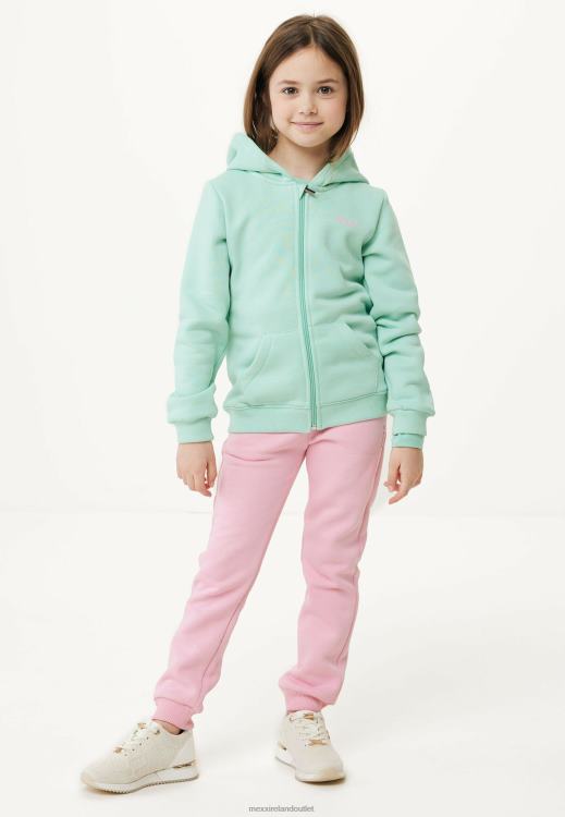 Mexx Zip Through Hoodie Light Green 0T44H768 Girls