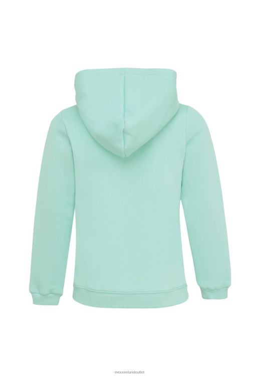 Mexx Zip Through Hoodie Light Green 0T44H768 Girls