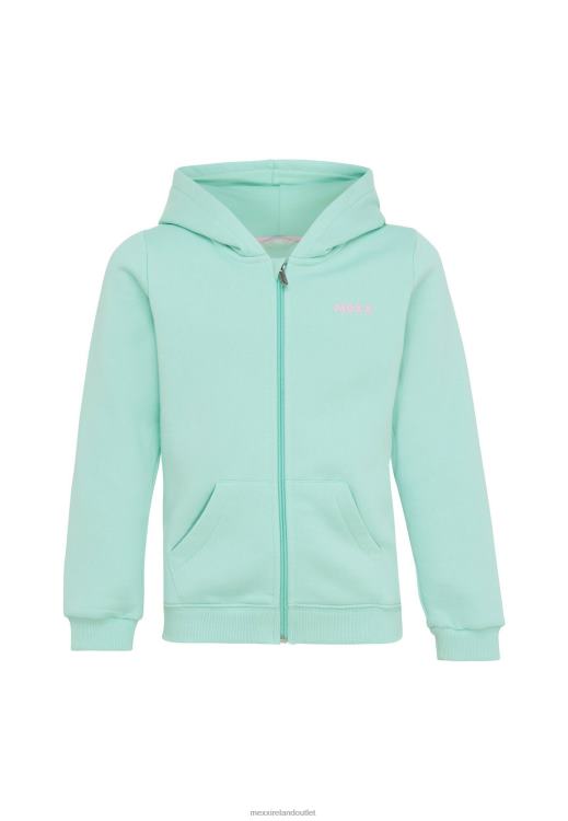 Mexx Zip Through Hoodie Light Green 0T44H768 Girls