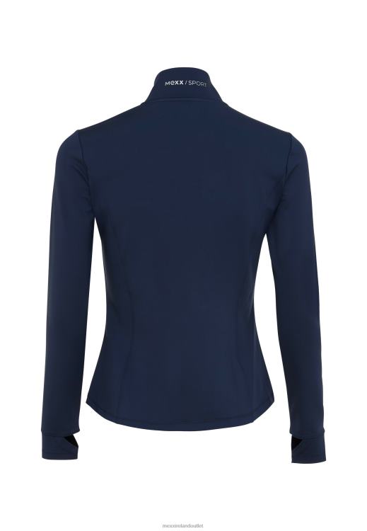 Mexx Zipped Cardigan Navy Blue 0T44H402 Women