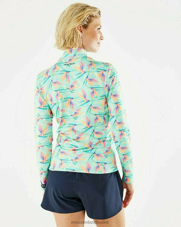 Mexx Zipped cardigan Light Mint Green 0T44H209 Women