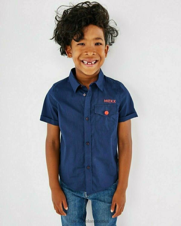 Mexx Blouse short sleeve navy Blue 0T44H963 Boys