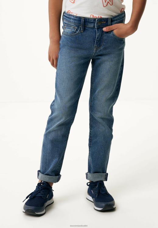 Mexx Regular Waist Straight Leg Jeans Vintage Blue 0T44H927 Boys