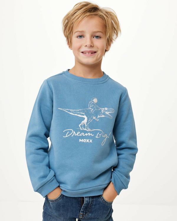 Mexx Crewneck with artwork Mid Blue 0T44H946 Boys