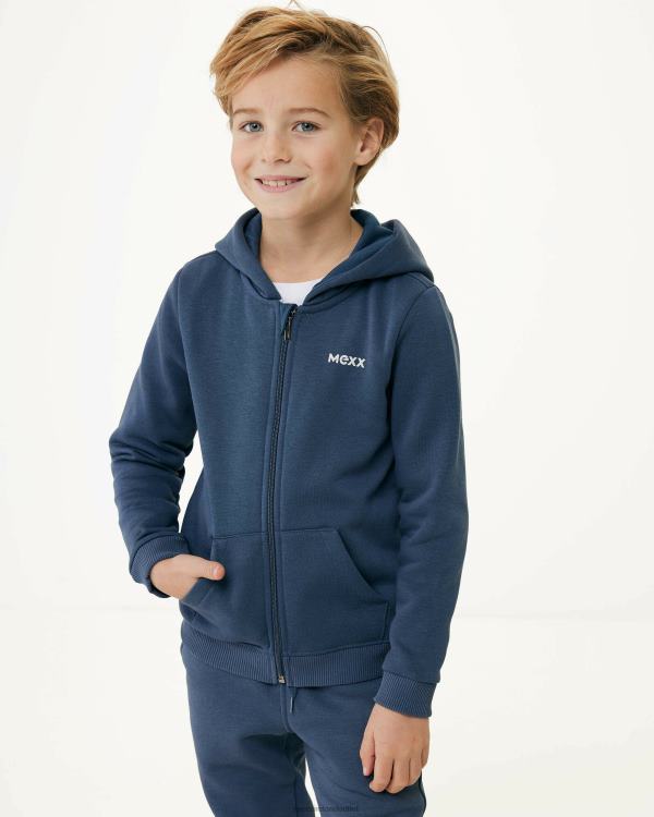 Mexx Hooded zipthrough Light Navy (Dark Denim) Blue 0T44H909 Boys