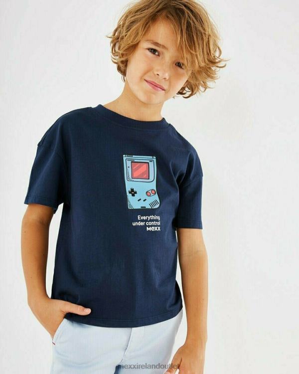 Mexx Artwork t-shirt navy Blue 0T44H973 Boys