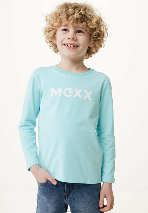 Mexx Long Sleeve T-shirt Rubber Print Blue 0T44H903 Boys