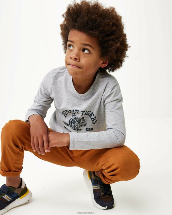 Mexx Long sleeve artwork t-shirt Melee Grey 0T44H940 Boys