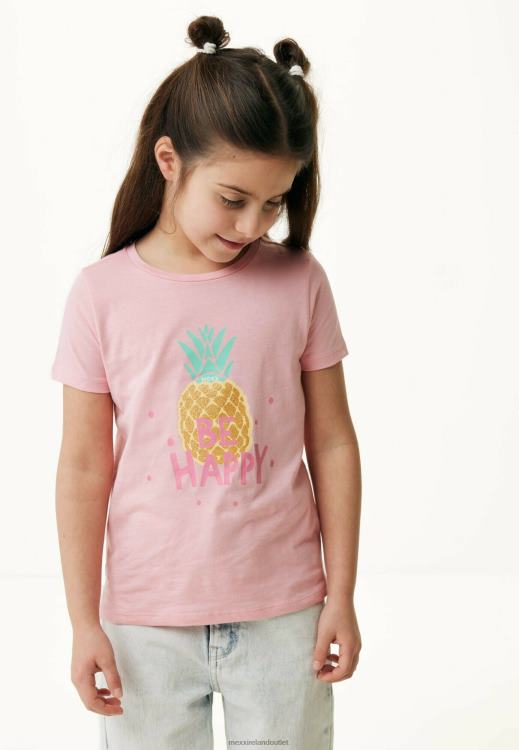 Mexx T-shirt With Artwork Fresh Pink Cotton 0T44H748 Girls