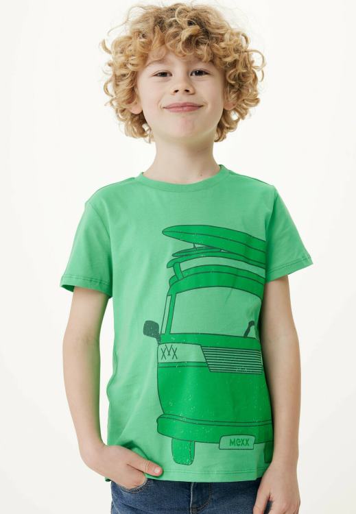 Mexx T-shirt With Artwork Green Cotton 0T44H880 Boys