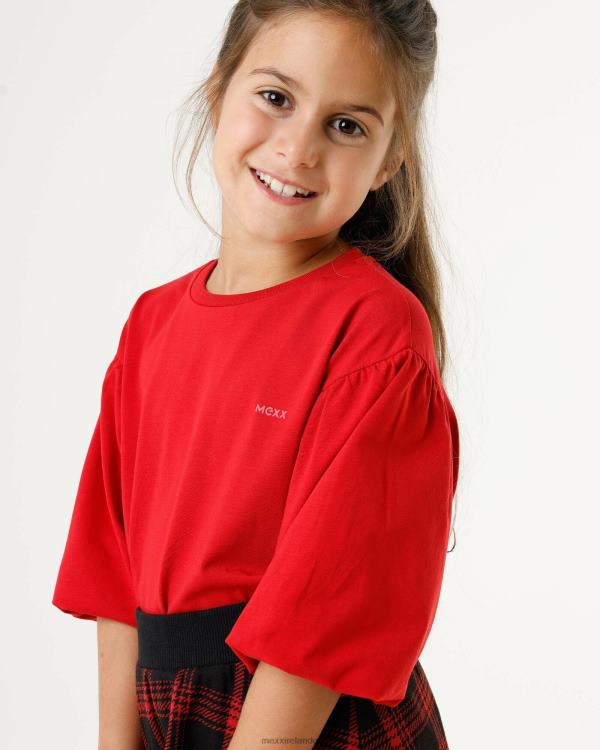 Mexx T-shirt with puffsleeve Red 0T44H815 Girls