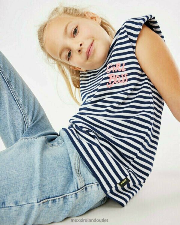 Mexx Stripe top shoulderpads Off white White 0T44H784 Girls