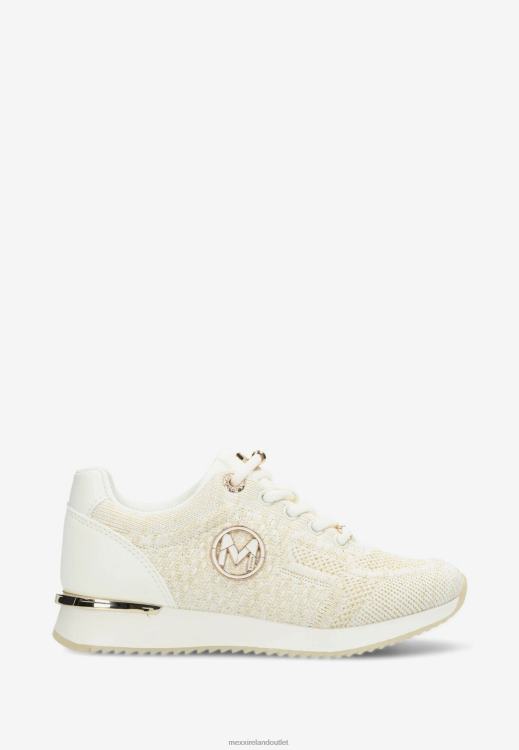 Mexx Sneaker Gitte Glitter Mini Off White Beige 0T44H987 Girls