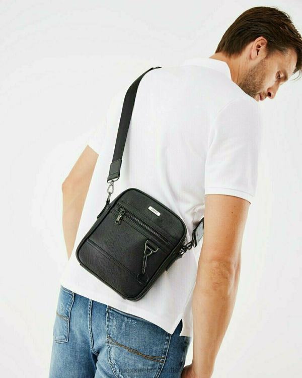 Mexx Crossbody messenger bag Black Schwarz 0T44H741 Men