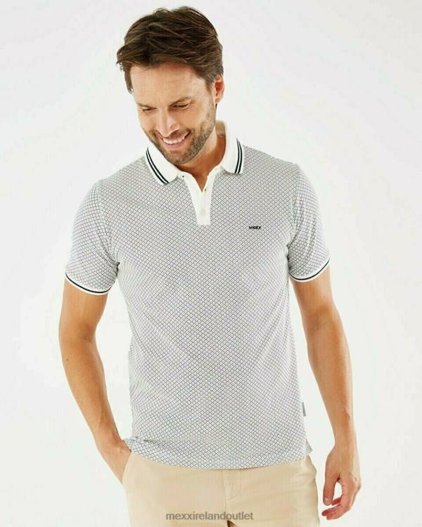 Mexx Pique Polo Off White 0T44H593 Men