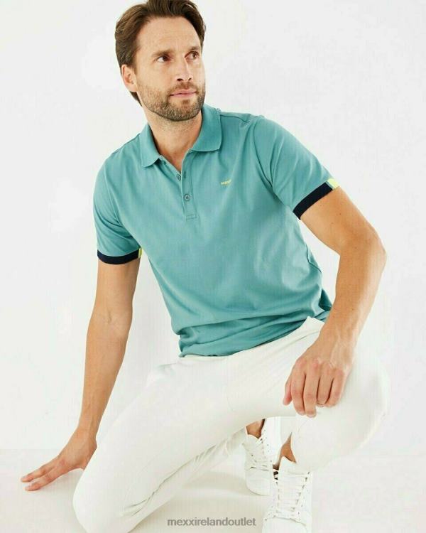 Mexx Pique polo Dark Mint Green 0T44H737 Men